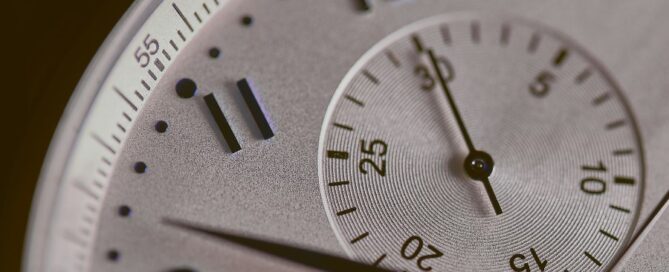 a close up of a watch