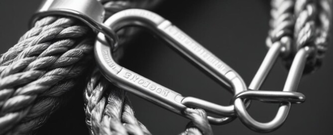 a close-up of a rope