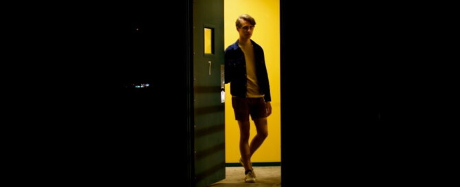 a man standing in a doorway